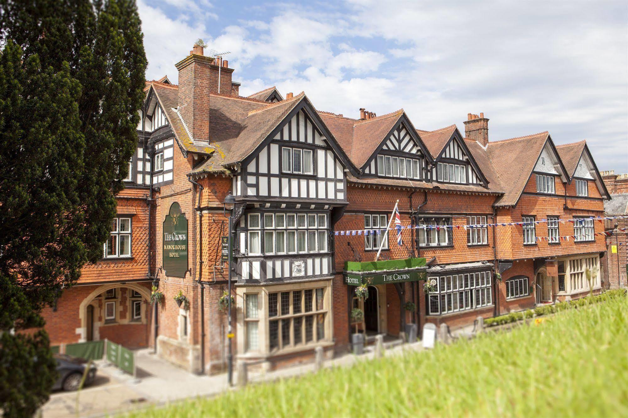 The Crown Manor House Hotel Lyndhurst Exterior foto